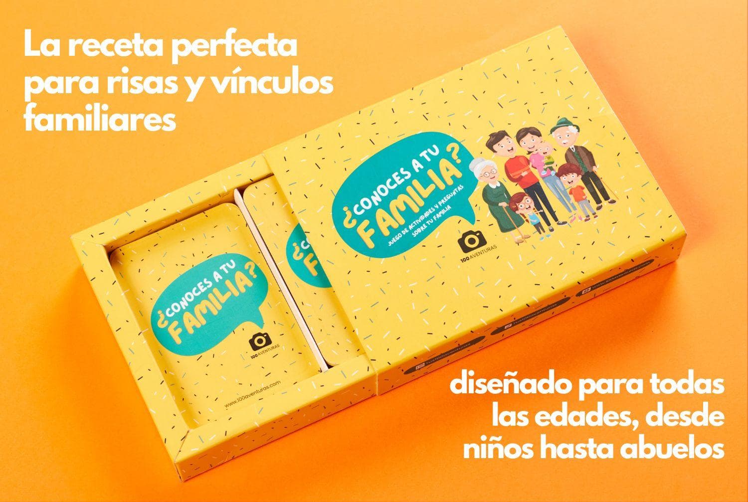 Pack de Cartas Mágicas: Conoce a tu Pareja y Juegos Familiares - 100Aventuras Chile