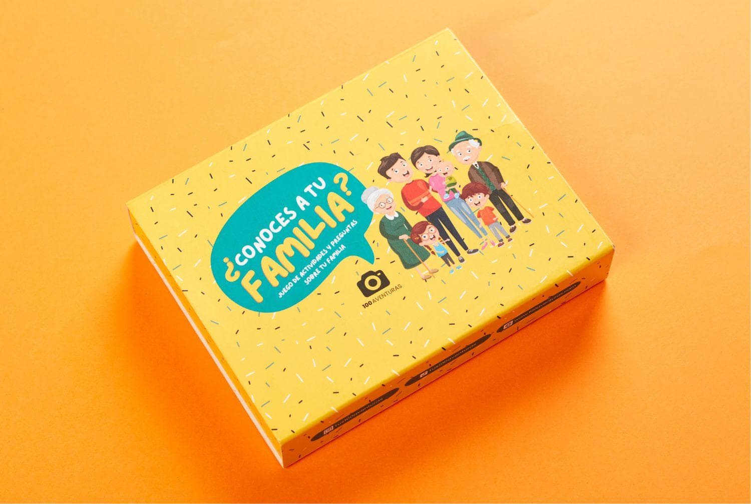 ¿Conoces a tu Familia? Juego de Cartas Familiar - 100Aventuras Chile